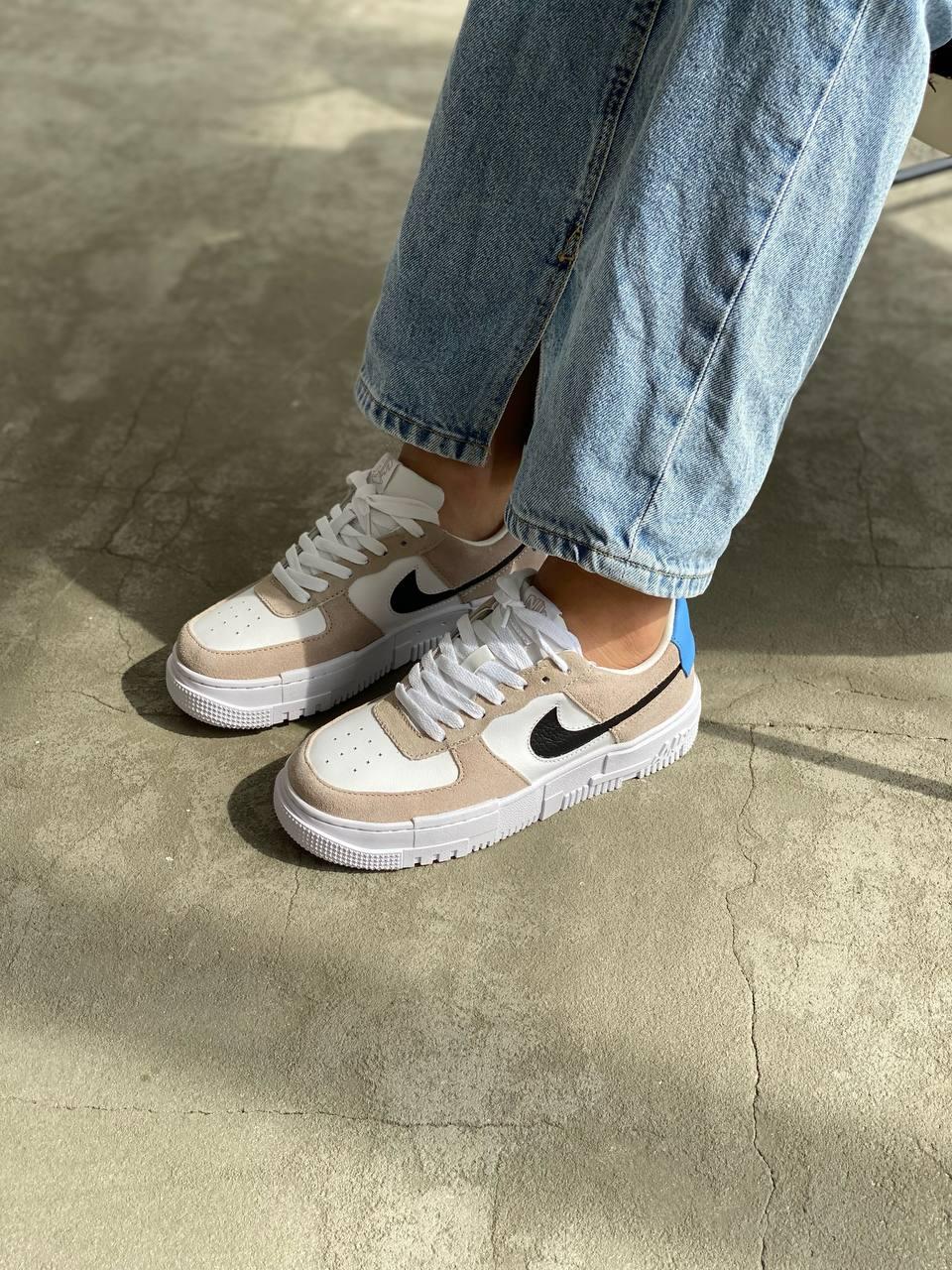 Nike Air Force 1 Low Pixel Desert Sand