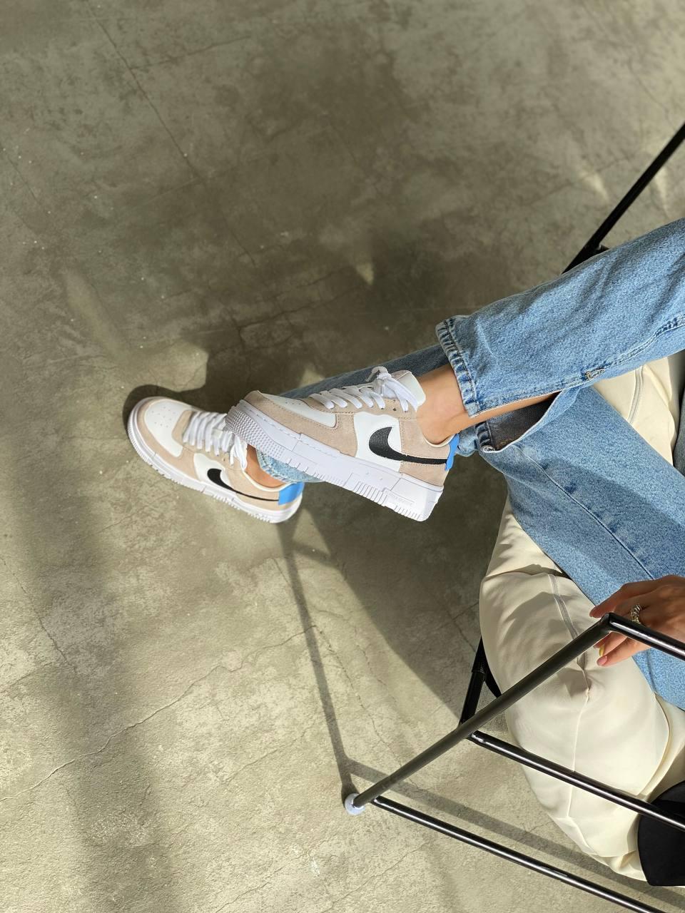 Nike Air Force 1 Low Pixel Desert Sand