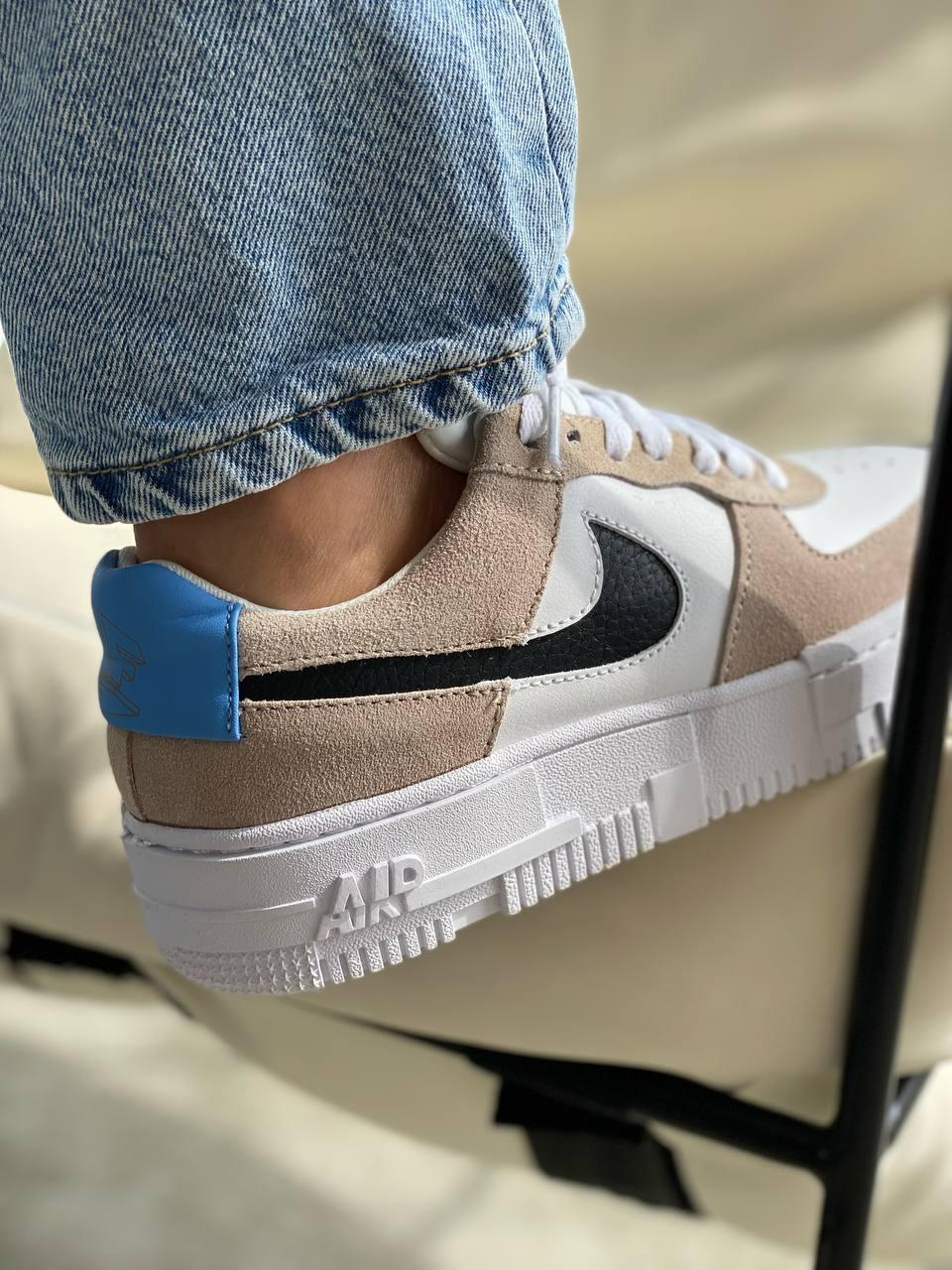 Nike Air Force 1 Low Pixel Desert Sand