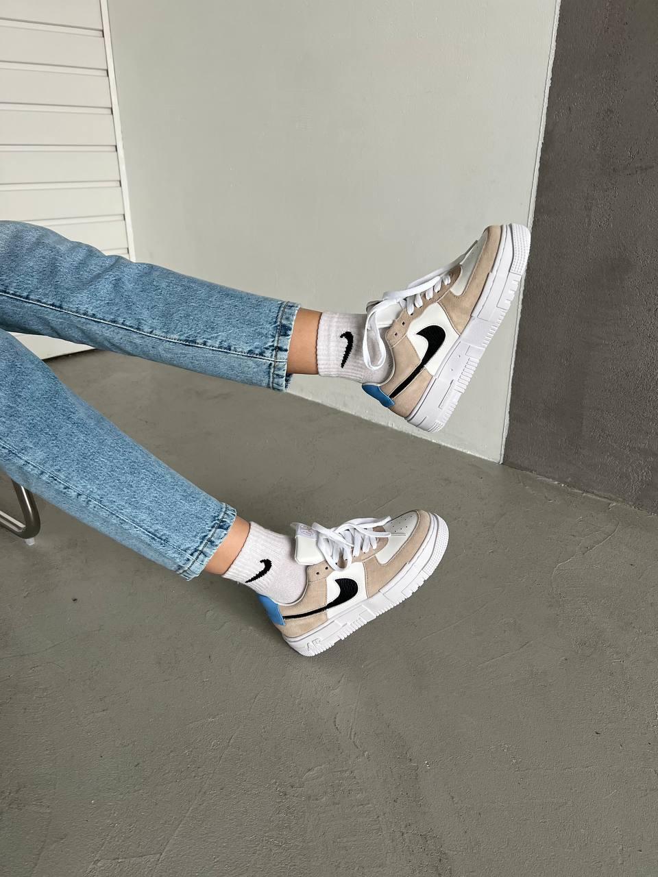 Nike Air Force 1 Low Pixel Desert Sand