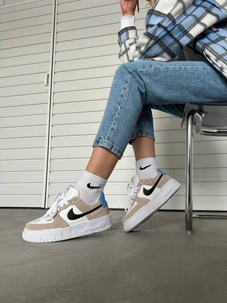 Nike Air Force 1 Low Pixel Desert Sand