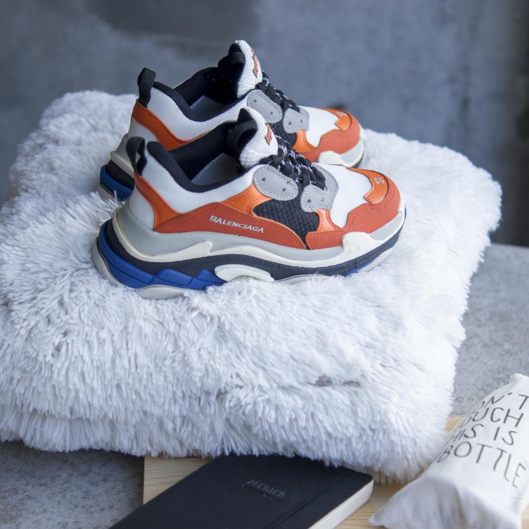 Balenciaga Triple S V1 Orange White