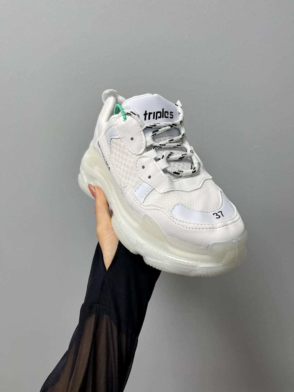 Balenciaga Triple S V1 White v2