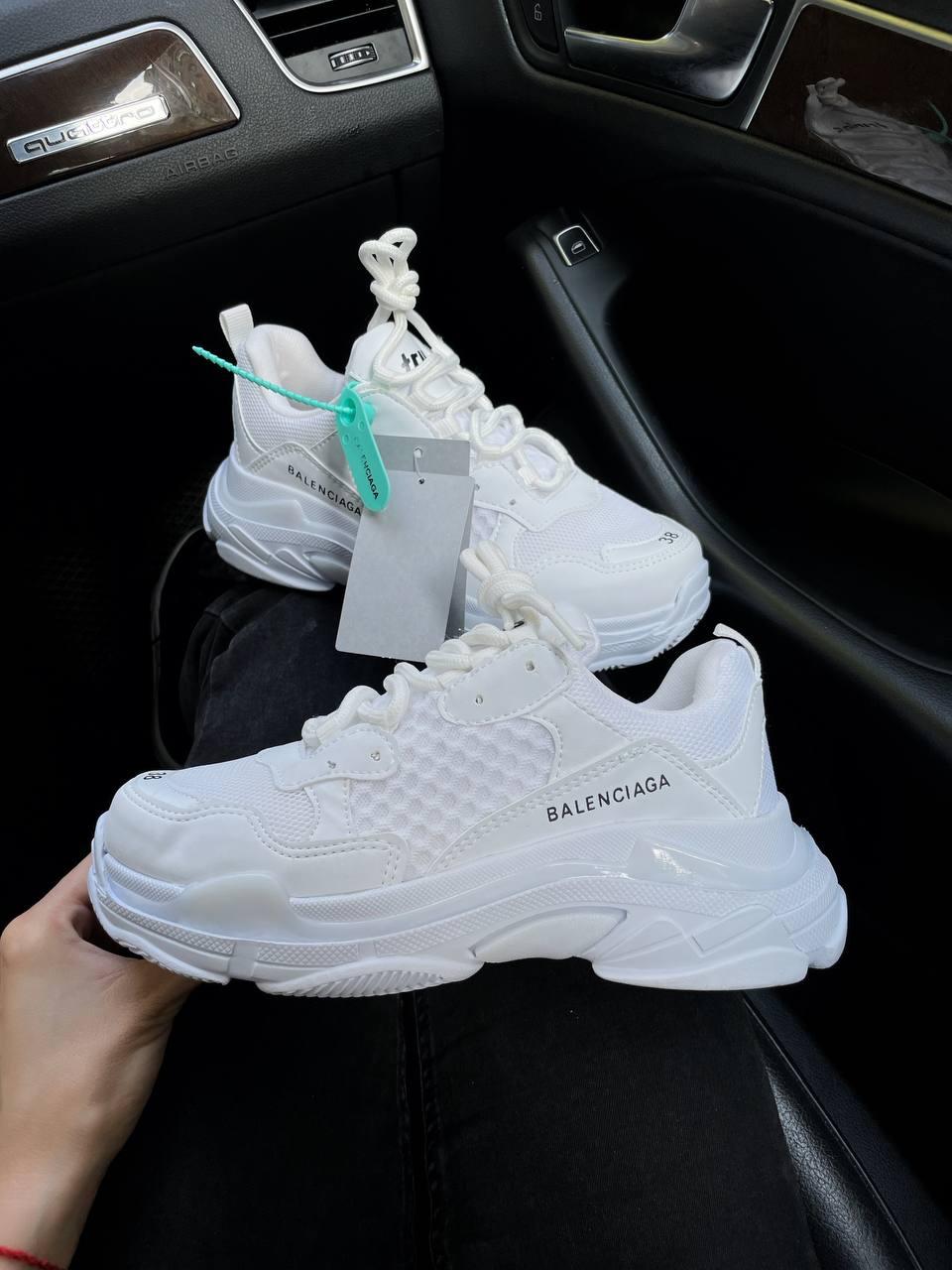 Balenciaga Triple S V1 Full White