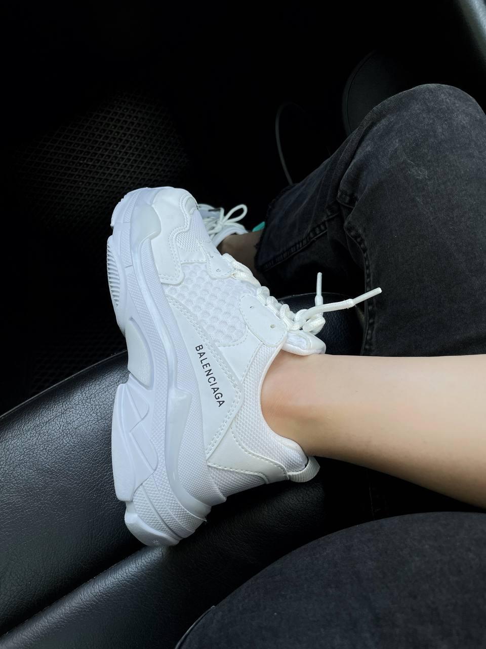 Balenciaga Triple S V1 Full White