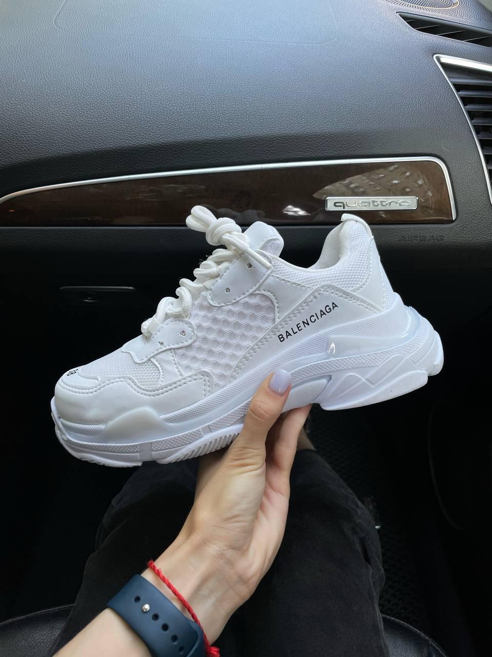 Balenciaga Triple S V1 Full White