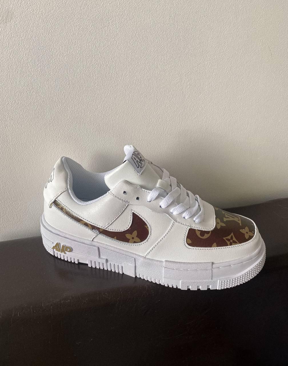 Nike Air Force 1 Pixel x LV Custom