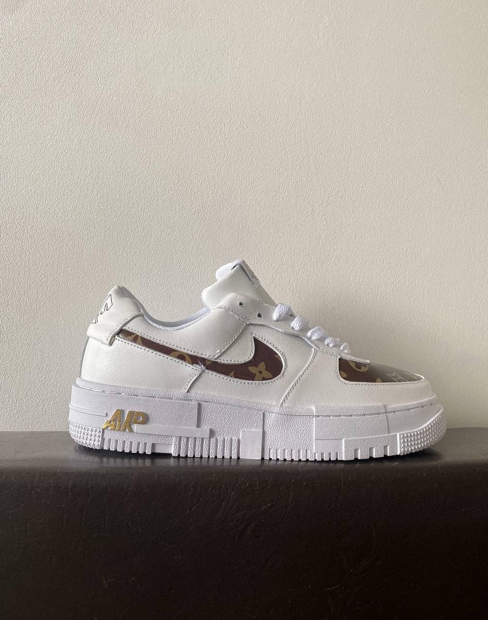 Nike Air Force 1 Pixel x LV Custom