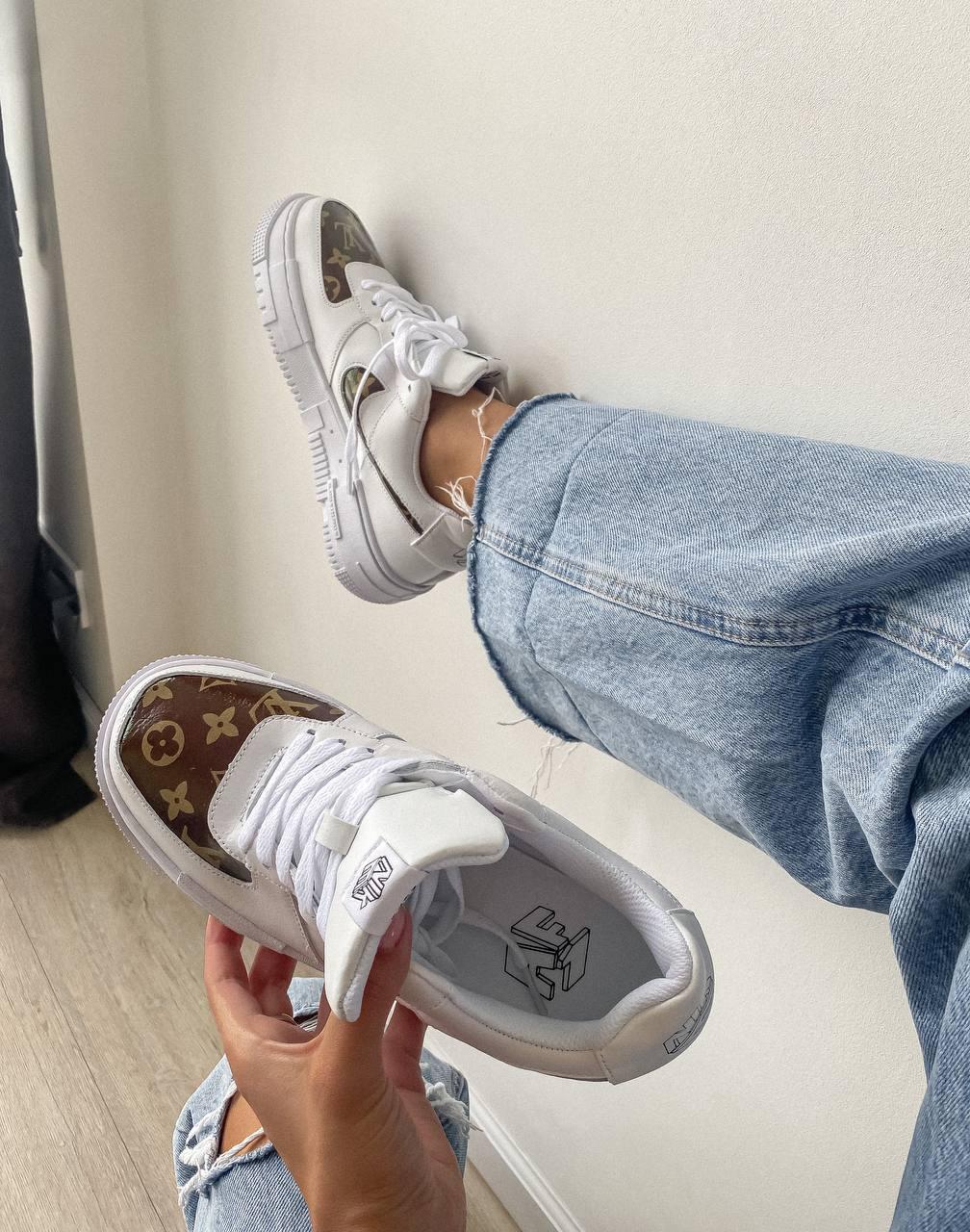 Nike Air Force 1 Pixel x LV Custom
