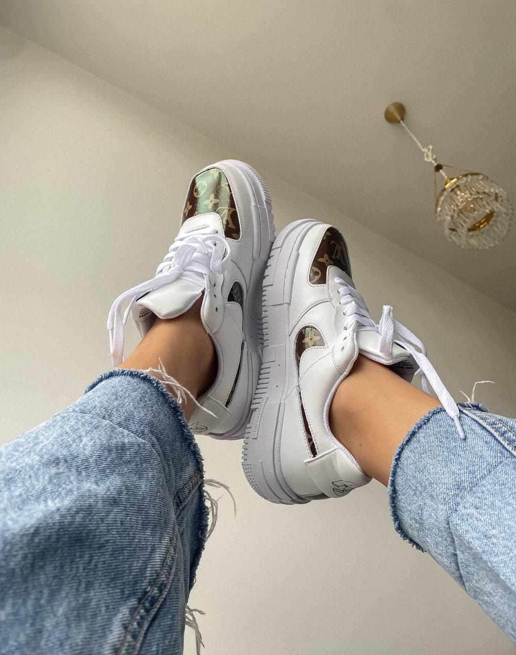 Nike Air Force 1 Pixel x LV Custom
