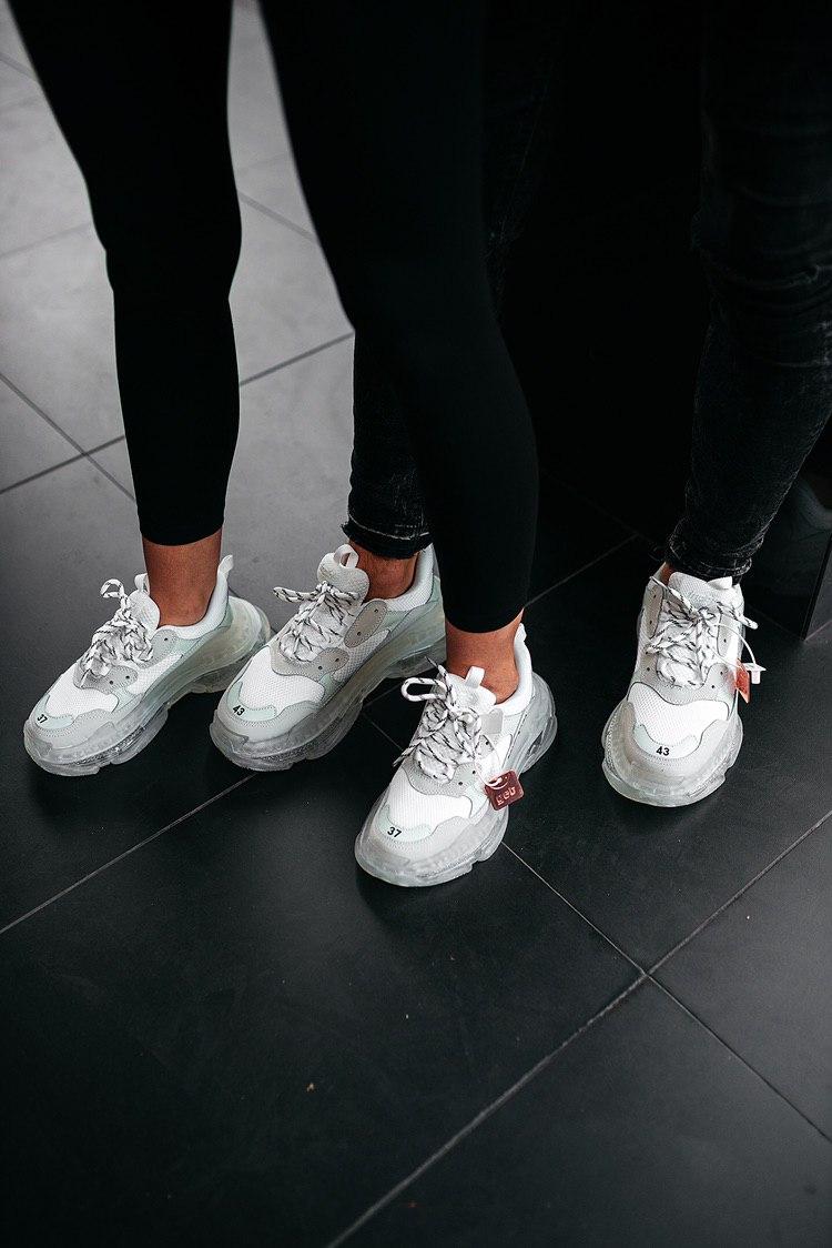 Balenciaga Triple S Clear Sole White