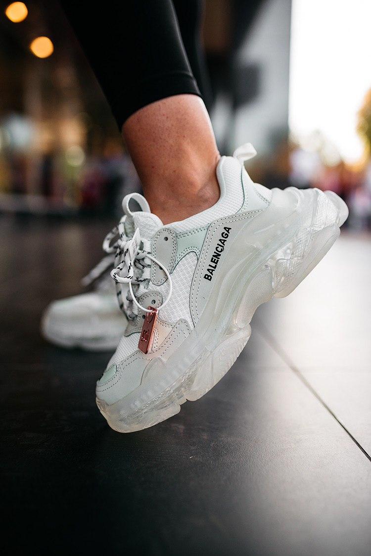 Balenciaga Triple S Clear Sole White