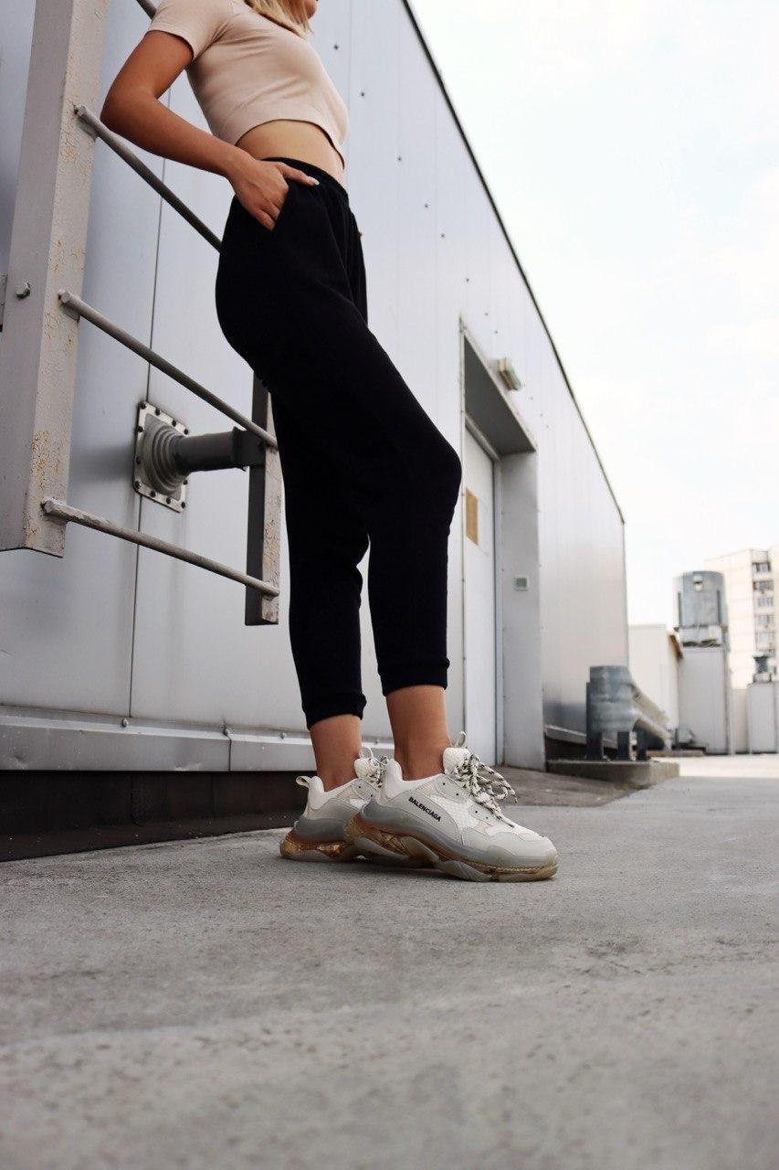 Balenciaga Triple S Clear Sole Beige Brown