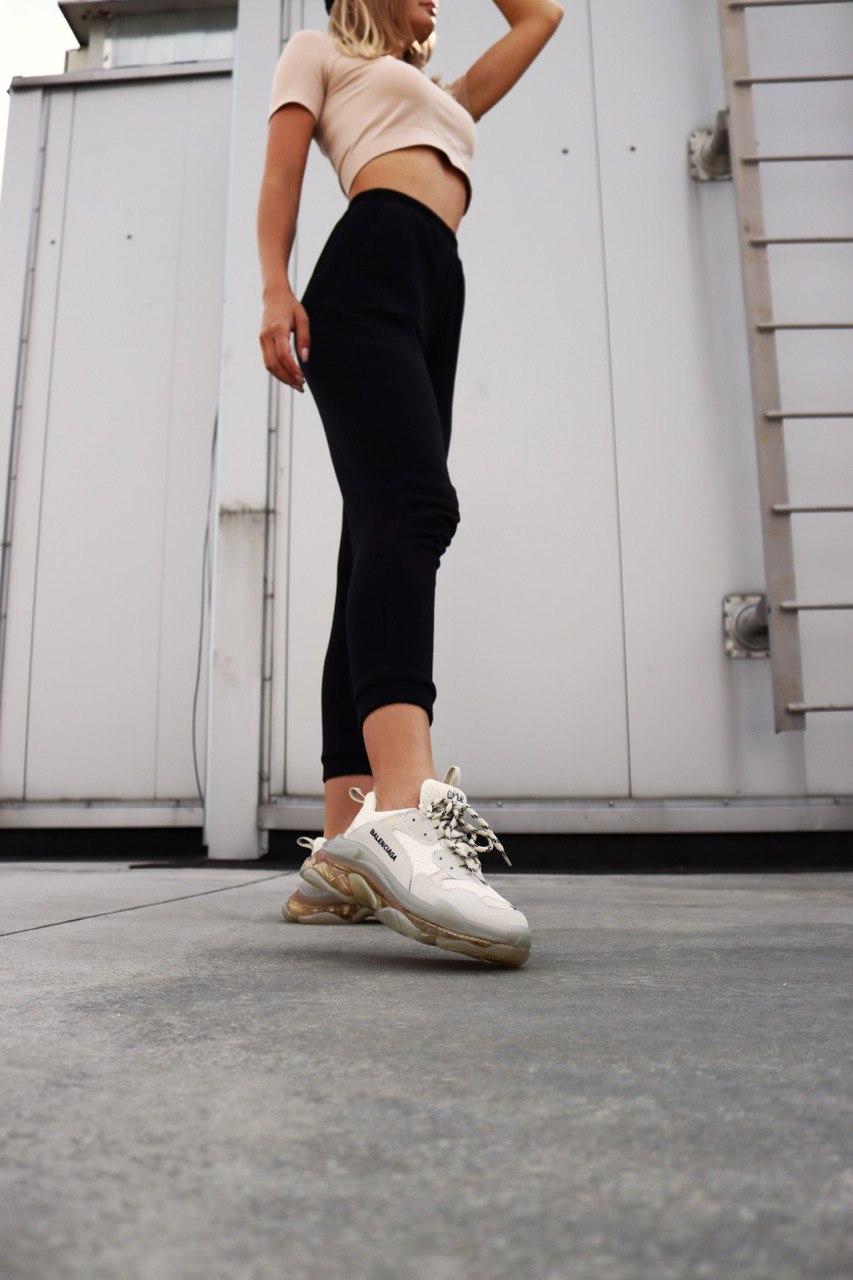 Balenciaga Triple S Clear Sole Beige Brown