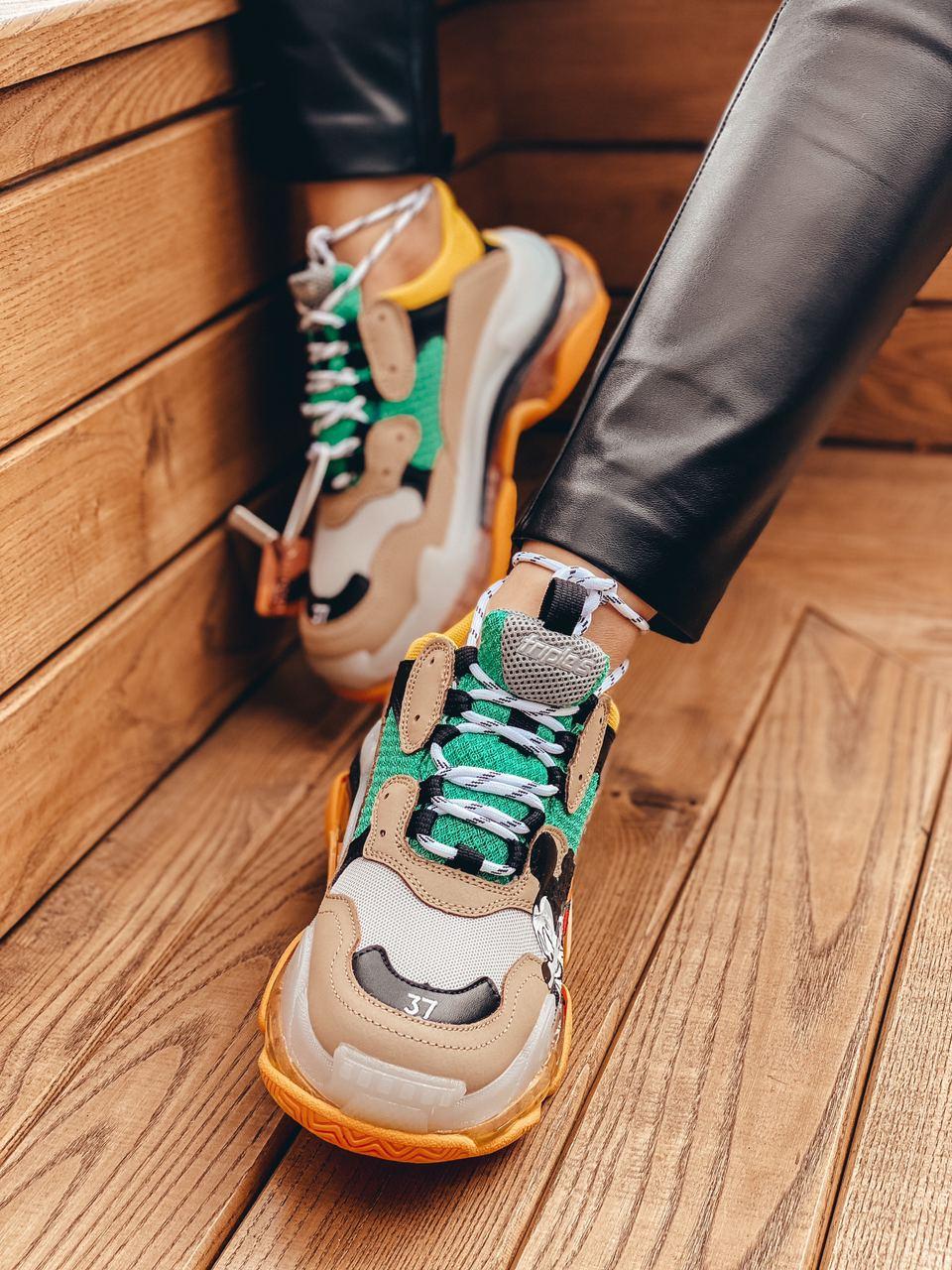 Balenciaga Triple S Clear Sole Mickey Mouse