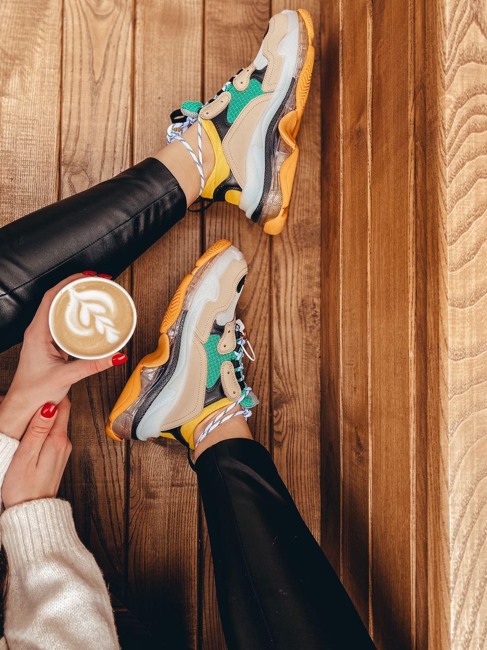 Balenciaga Triple S Clear Sole Mickey Mouse