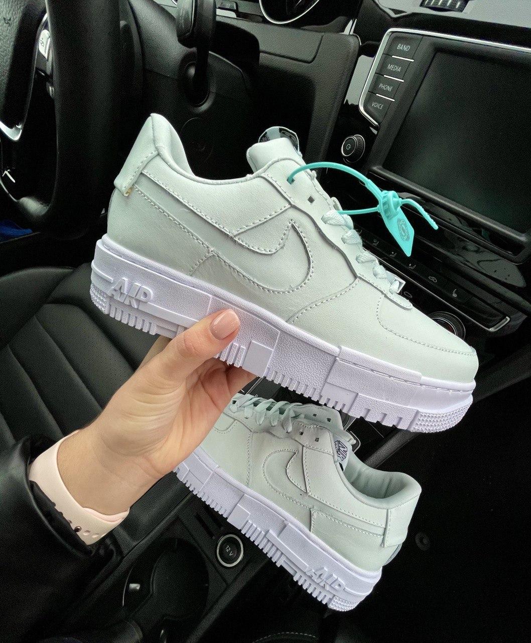 Nike Air Force 1 Pixel Ghost Aqua