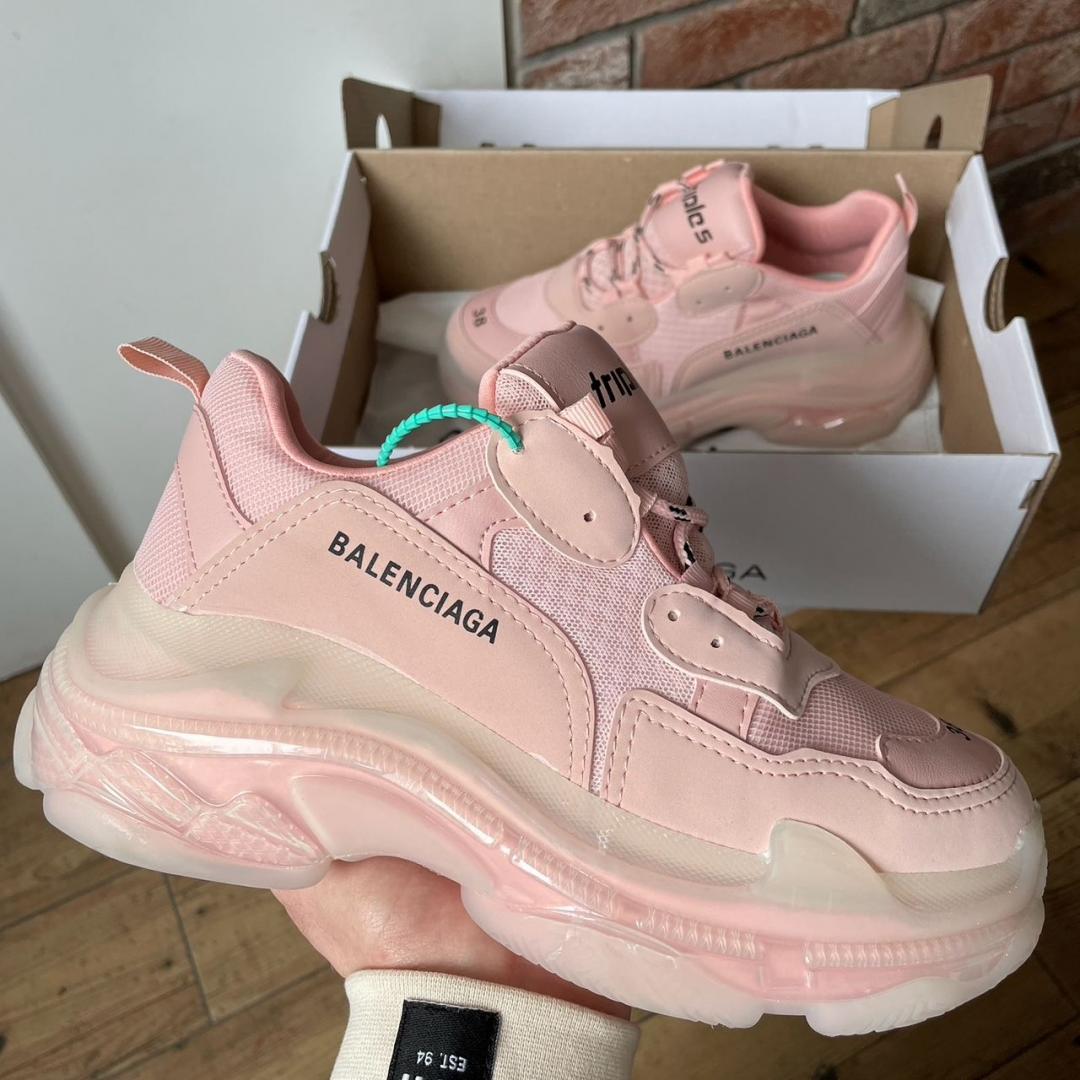 Balenciaga Triple S Clear Sole Pink 2.0