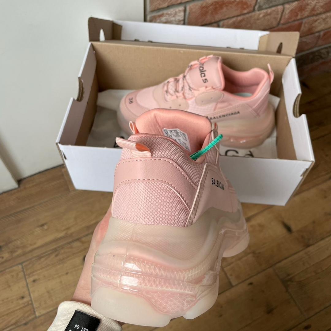 Balenciaga Triple S Clear Sole Pink 2.0