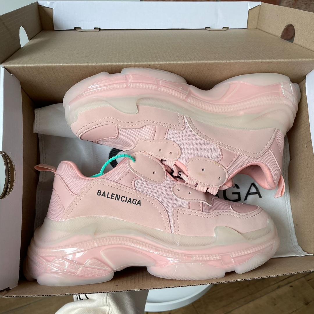 Balenciaga Triple S Clear Sole Pink 2.0