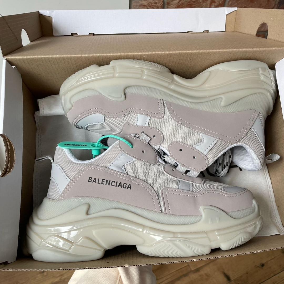 Balenciaga Triple S Clear Sole Grey 2.0