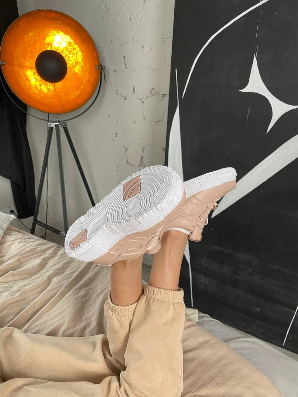 Nike Air Force 1 Pixel Beige Pink