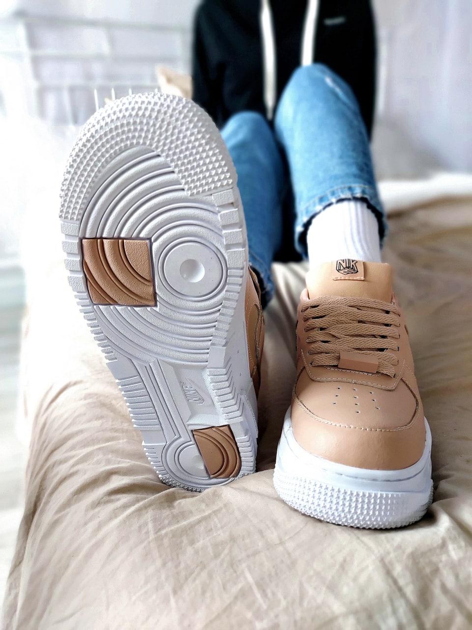 Nike Air Force 1 Pixel Beige Pink