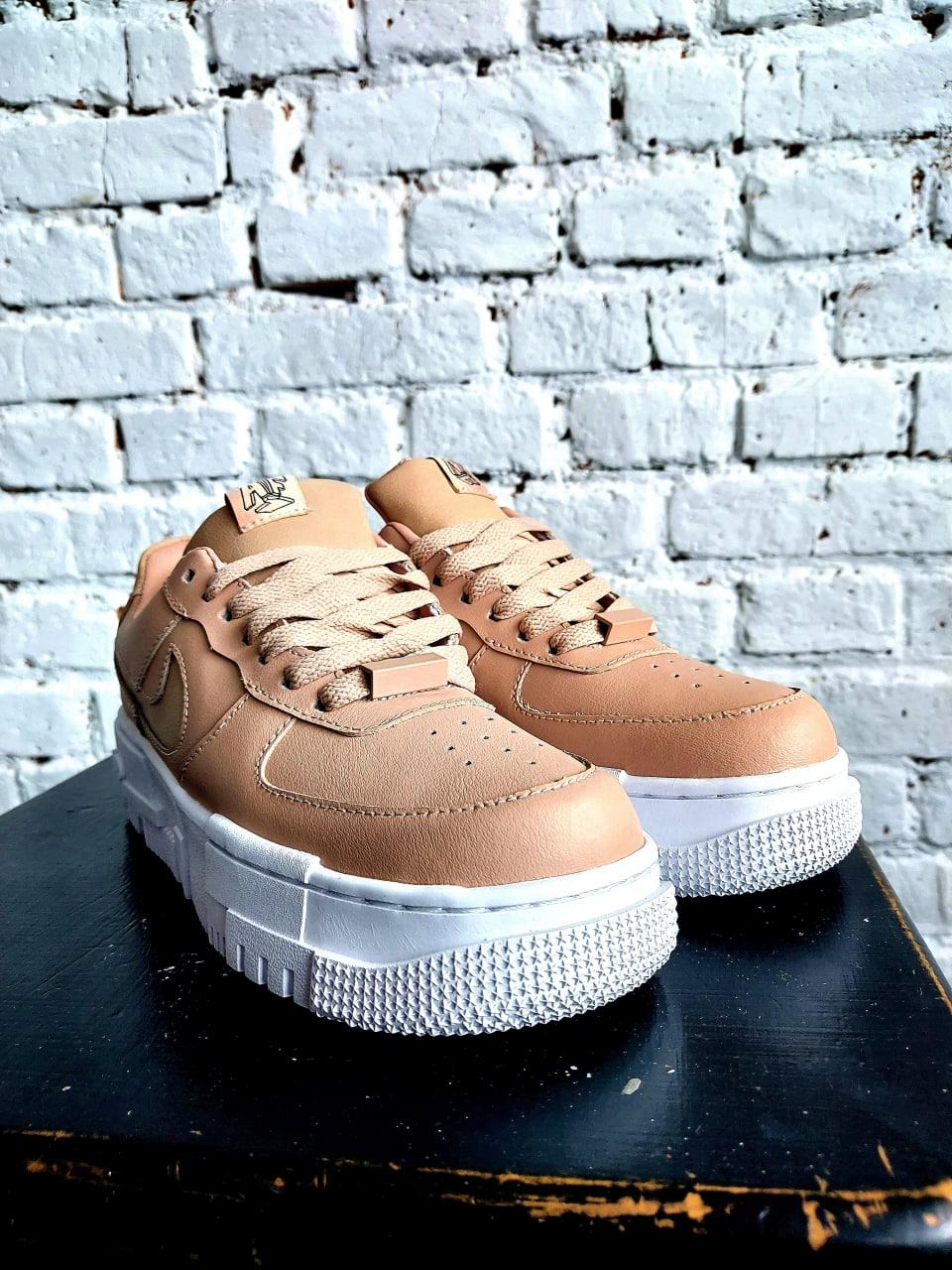 Nike Air Force 1 Pixel Beige Pink