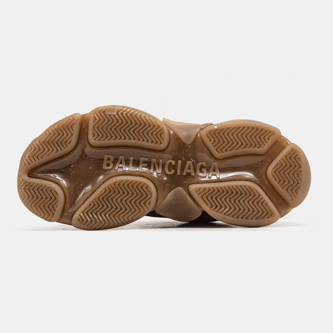Balenciaga Triple S Clear Sole Brown