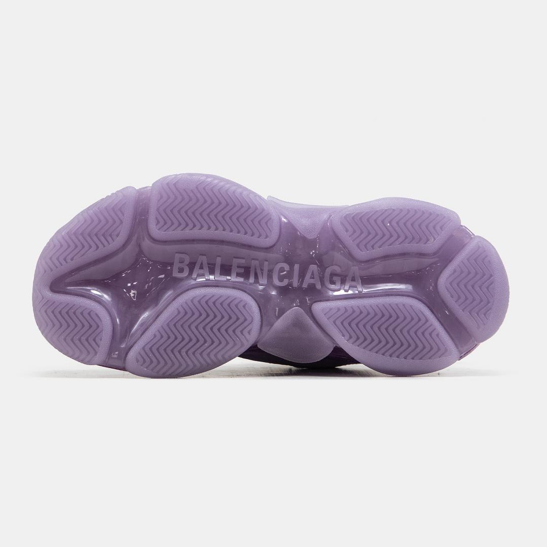 Balenciaga Triple S Clear Sole Purple