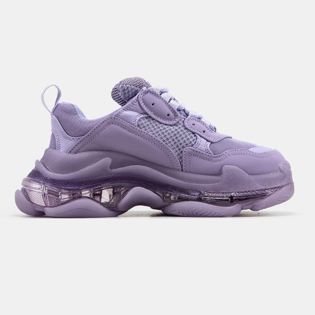 Balenciaga Triple S Clear Sole Purple