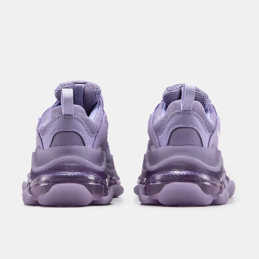 Balenciaga Triple S Clear Sole Purple