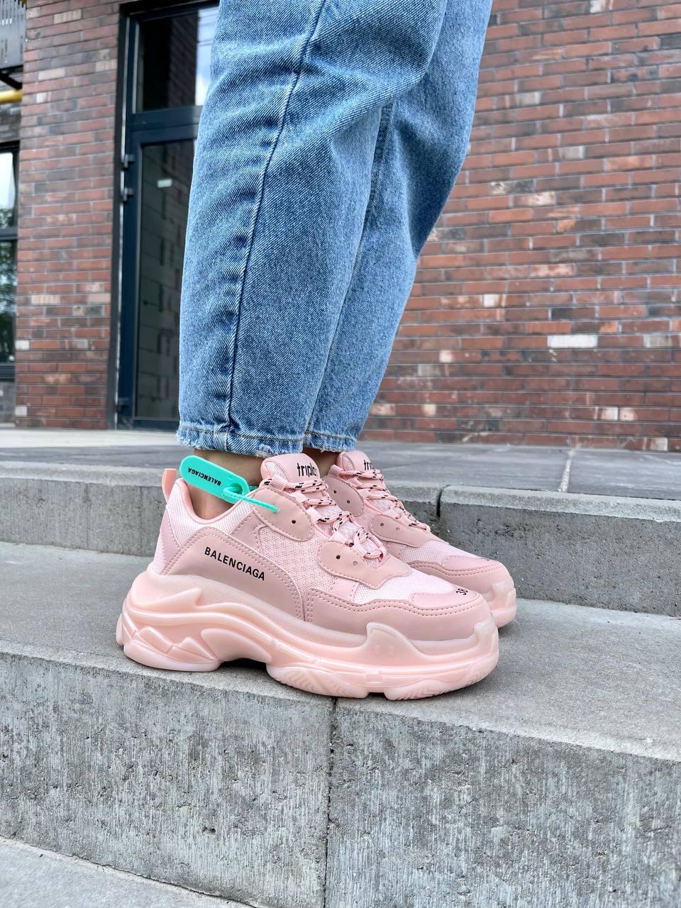 Balenciaga Triple S Clear Sole Pink v2