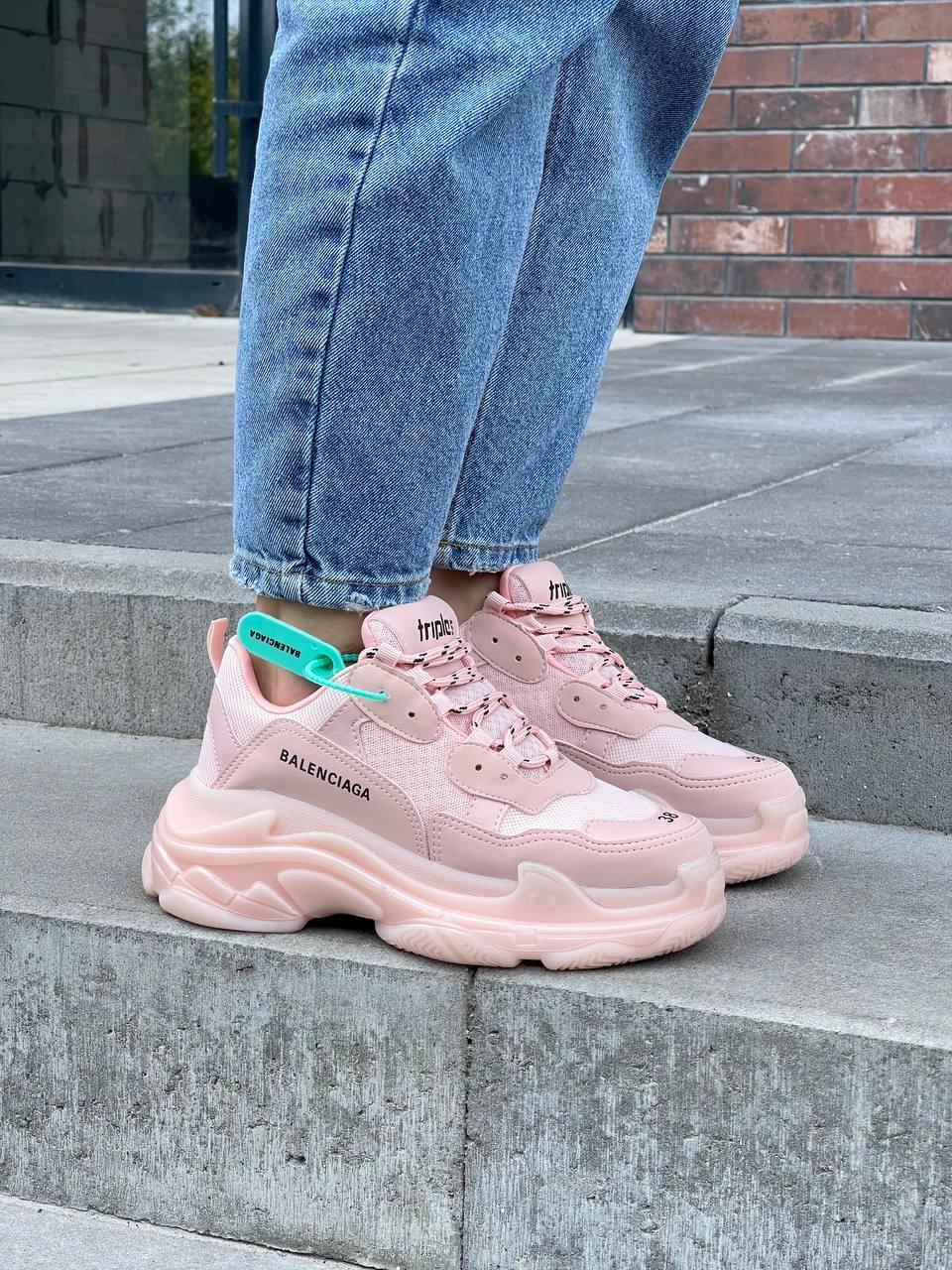 Balenciaga Triple S Clear Sole Pink v2