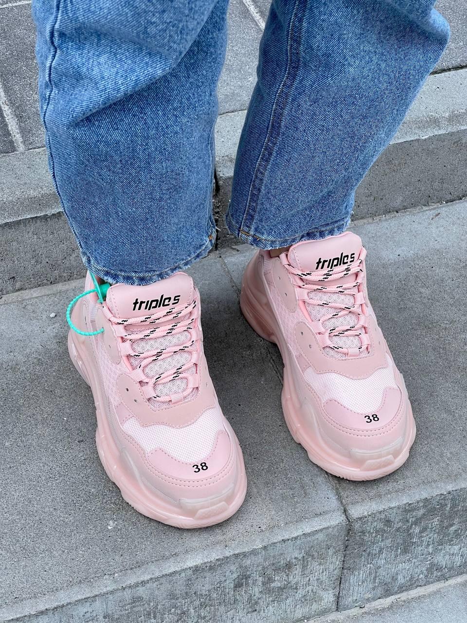 Balenciaga Triple S Clear Sole Pink v2