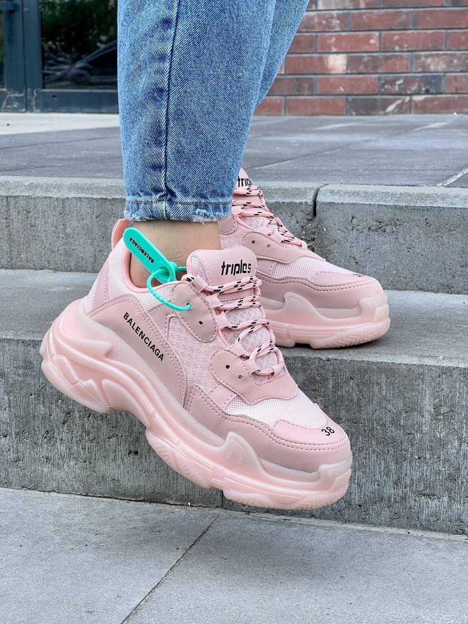 Balenciaga Triple S Clear Sole Pink v2