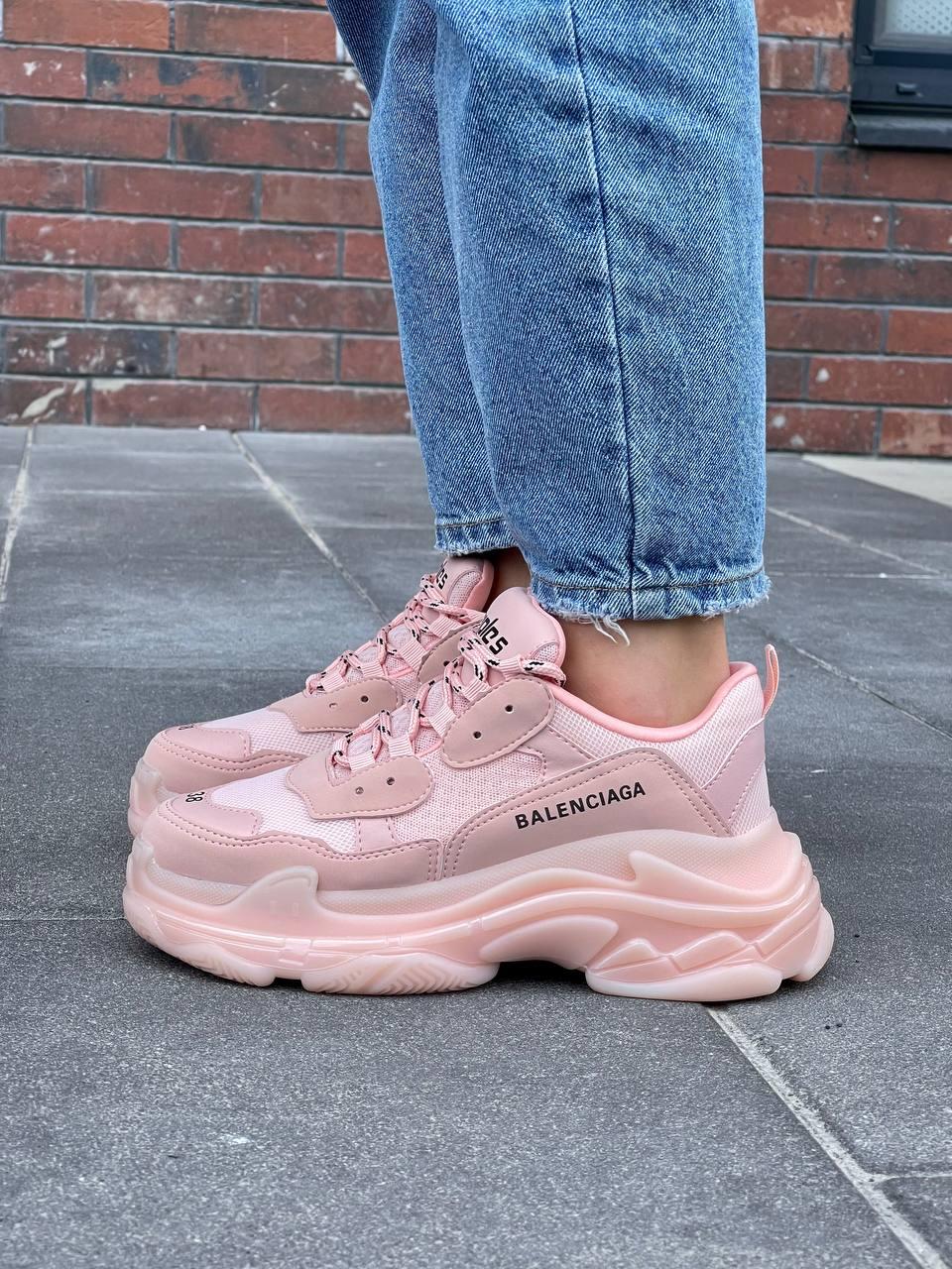 Balenciaga Triple S Clear Sole Pink v2