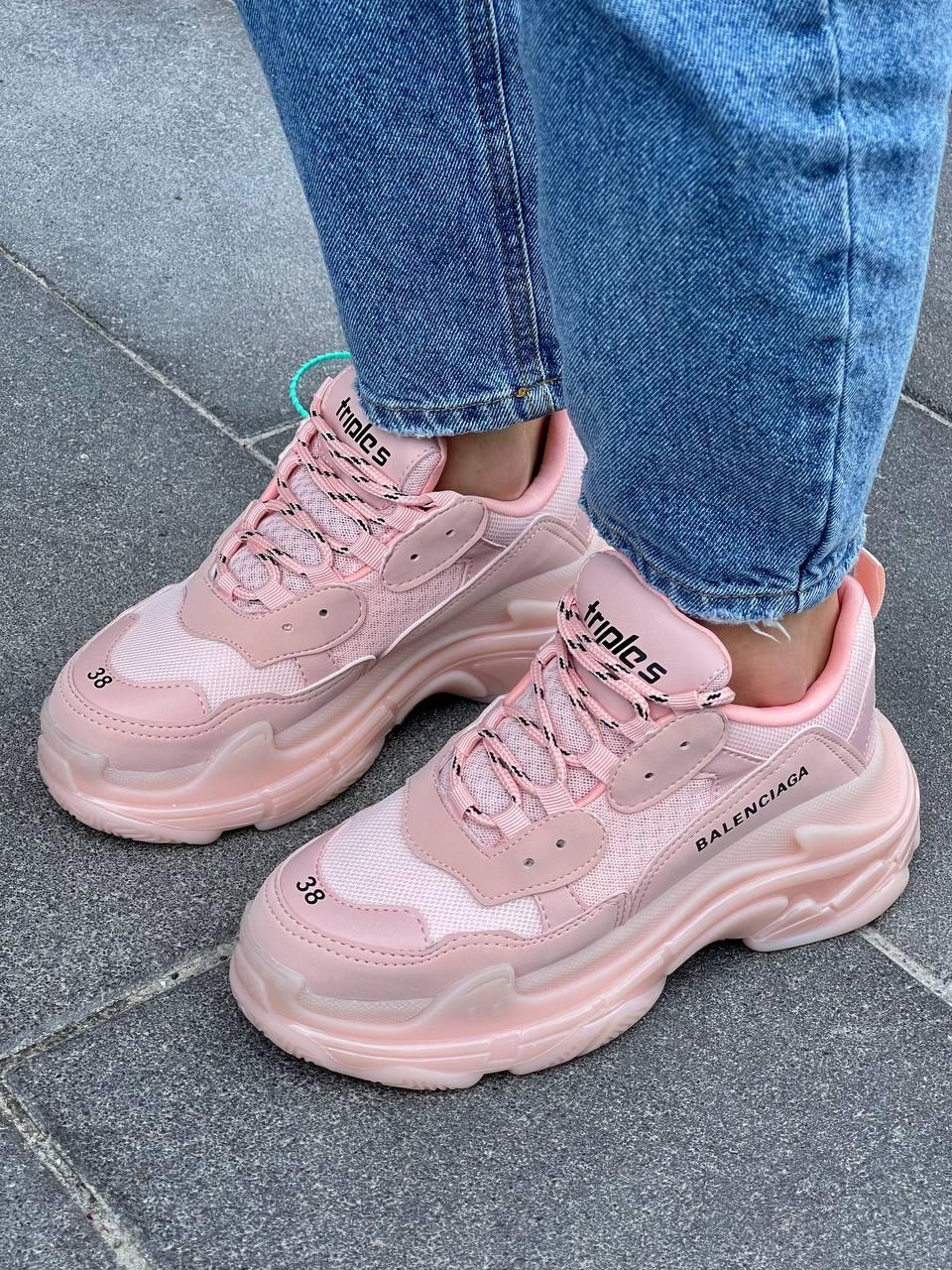 Balenciaga Triple S Clear Sole Pink v2