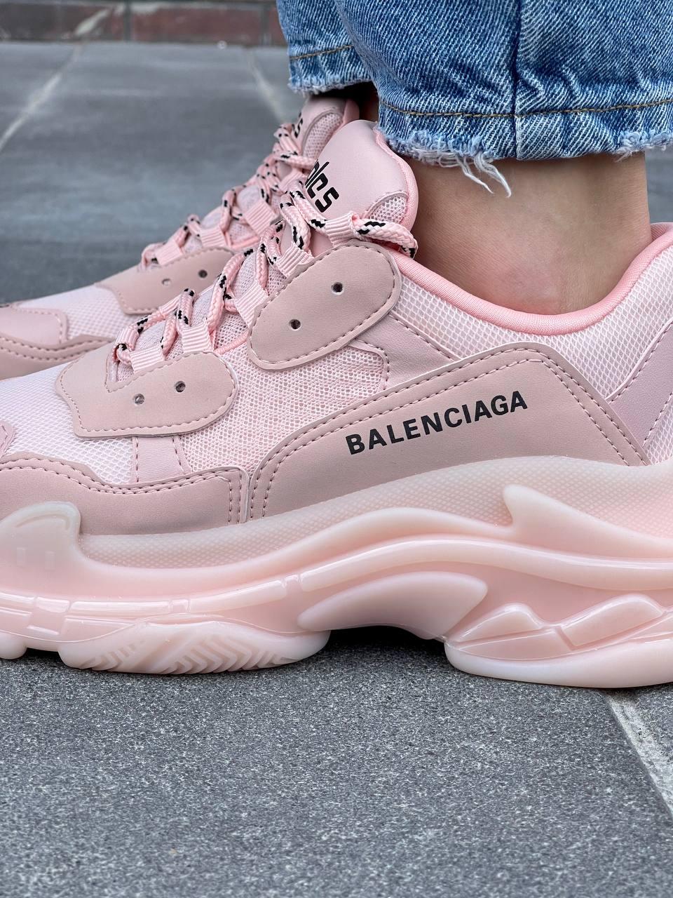 Balenciaga Triple S Clear Sole Pink v2