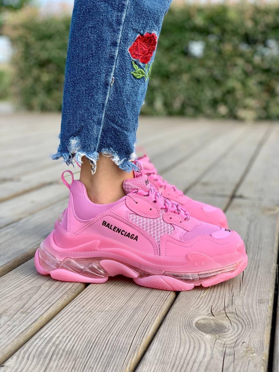 Balenciaga Triple S Clear Sole Pink
