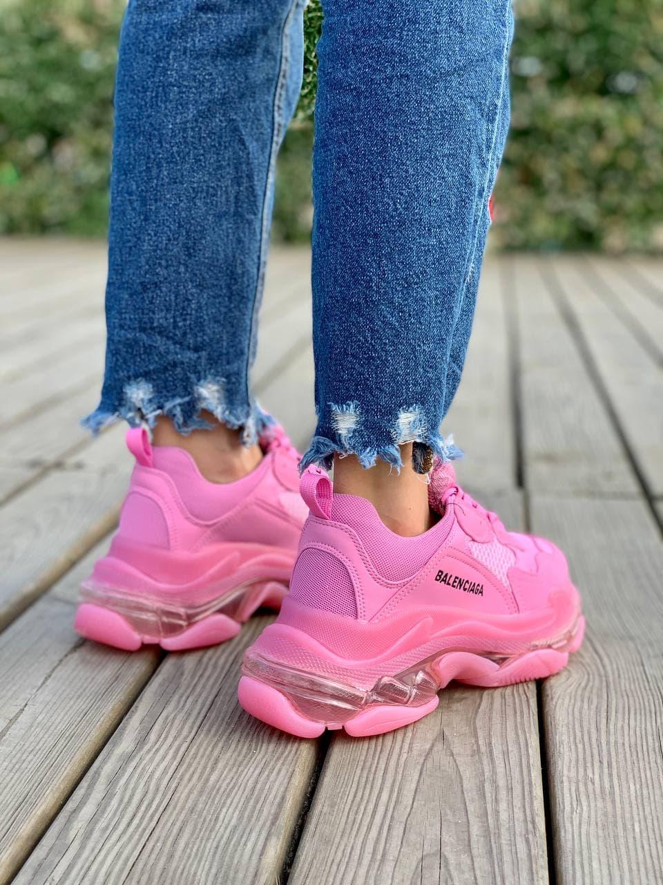 Balenciaga Triple S Clear Sole Pink