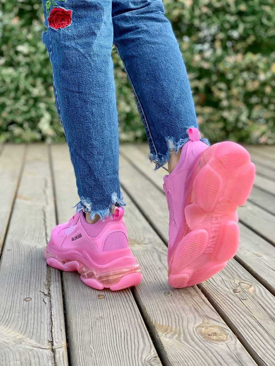 Balenciaga Triple S Clear Sole Pink