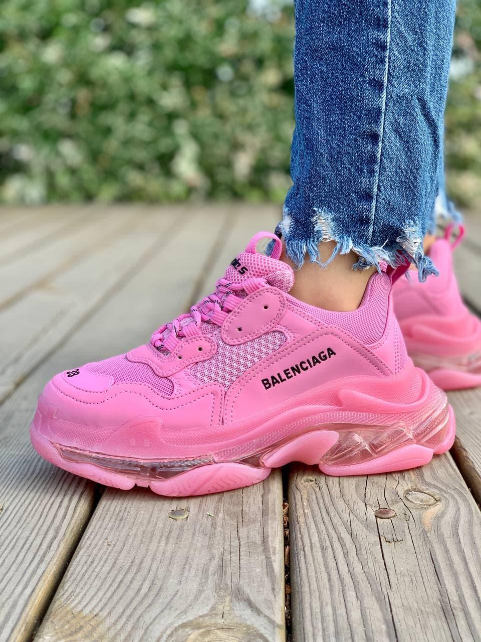 Balenciaga Triple S Clear Sole Pink