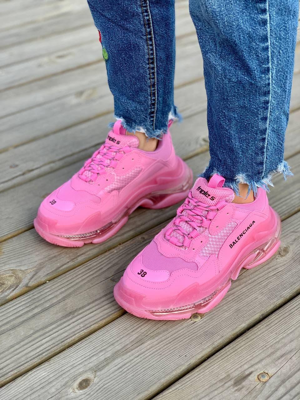 Balenciaga Triple S Clear Sole Pink