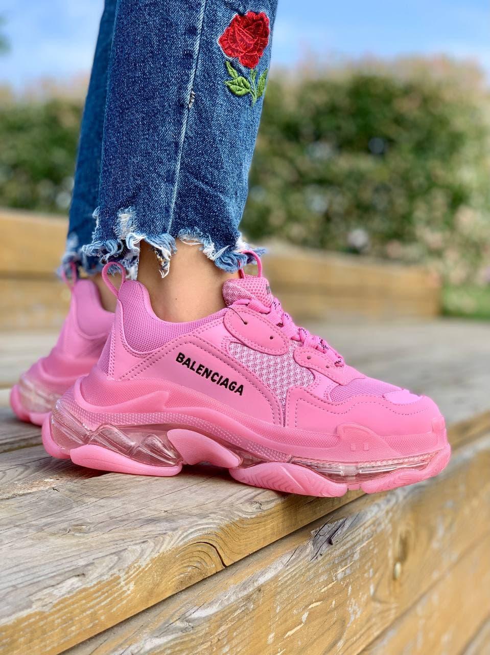 Balenciaga Triple S Clear Sole Pink