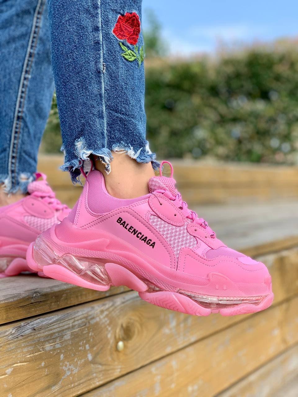 Balenciaga Triple S Clear Sole Pink