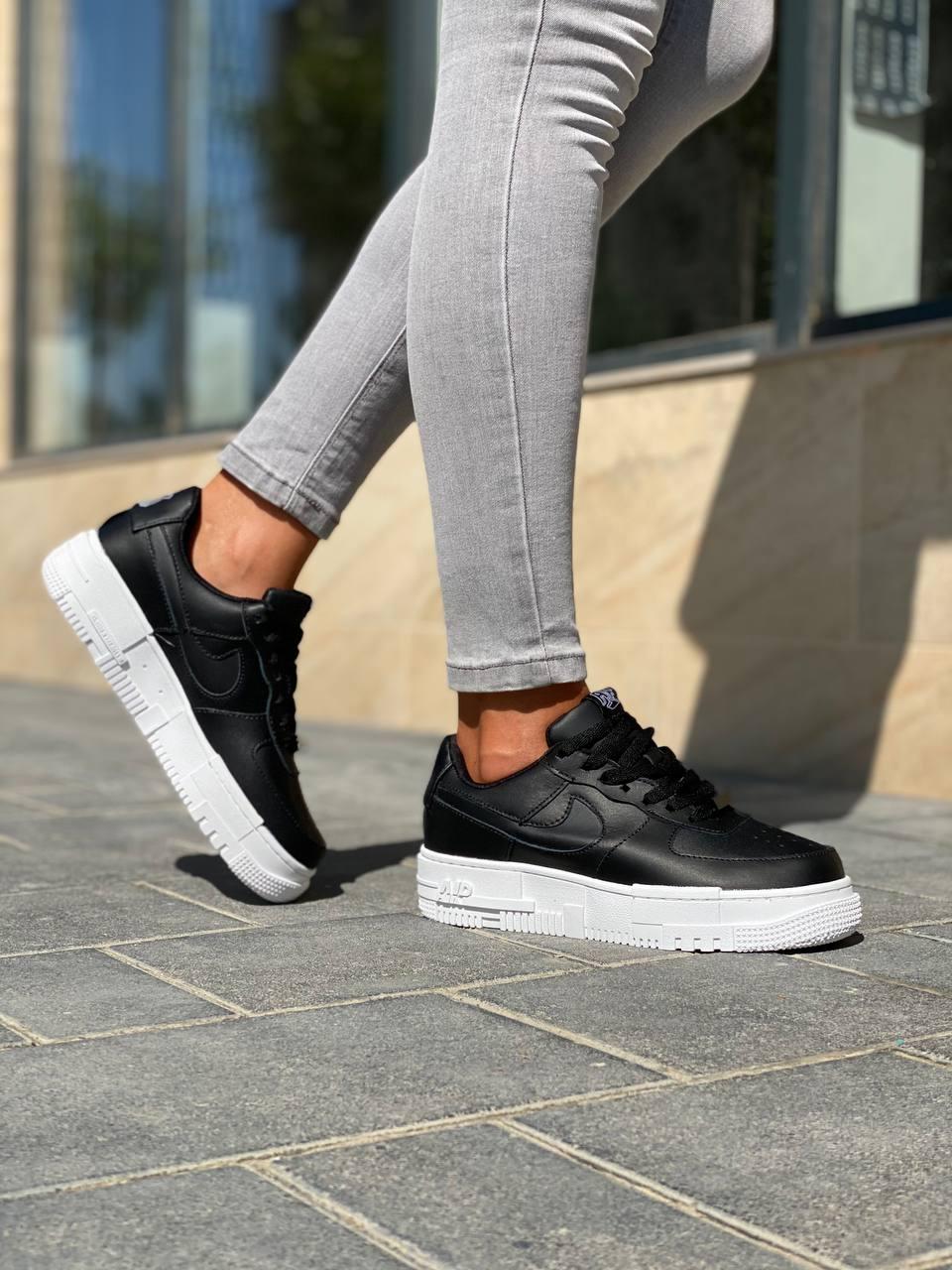 Nike Air Force 1 Pixel Black White