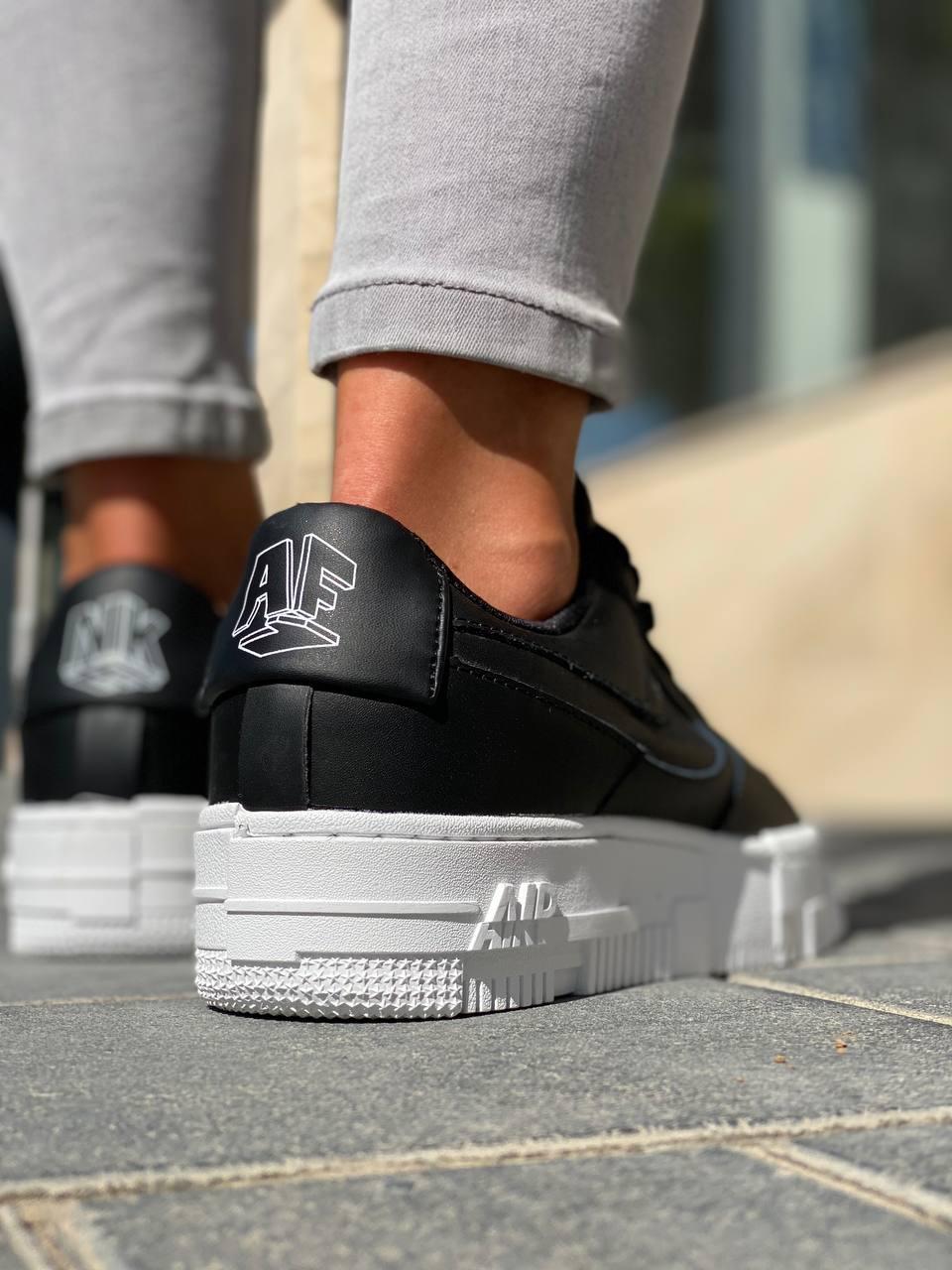 Nike Air Force 1 Pixel Black White