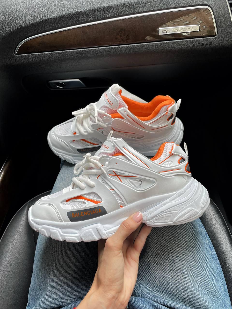 Balenciaga Track White Orange