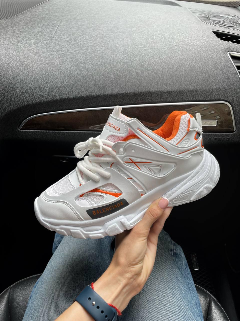 Balenciaga Track White Orange